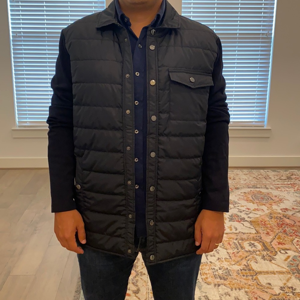 Hugo boss jacket navy blue/black